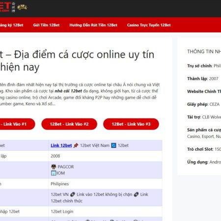 Vạch trần cổng game 12betpro.com lừa đảo – Cái bẫy tài chính đã bị Chính phủ “điểm mặt”