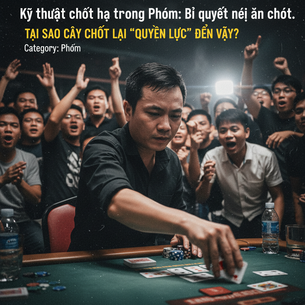 Cây chốt trong Phỏm quyết định thắng thua